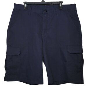 Red Kap Cargo Work Shorts Navy Blue Mens Size 36 Workwear Utility Skater